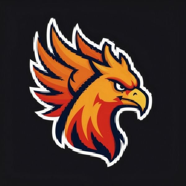 Phönix mit Flammenfedern — Neustart & Coaching