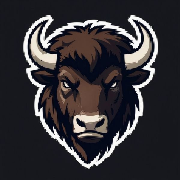 Bison frontal — Steakhaus & Kraftsport