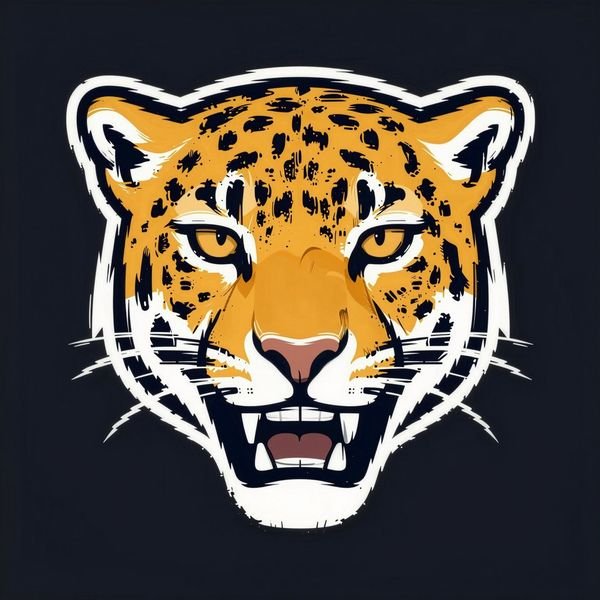 Leopard mit Fleckenmuster — Sport & Mode