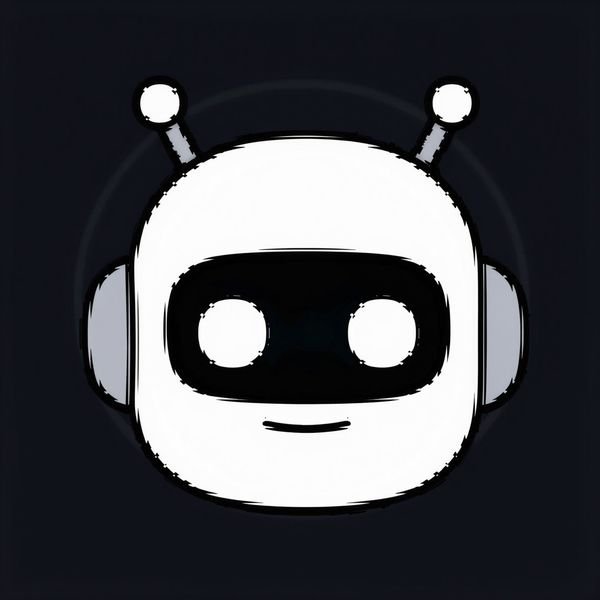 Roboterkopf mit Antenne — IT & Gaming