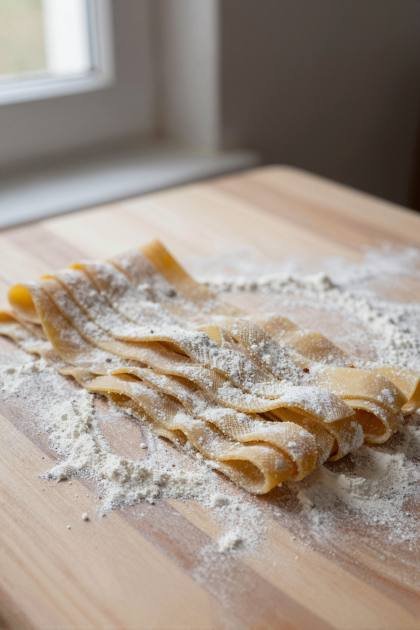 Frische Pasta (hoch)