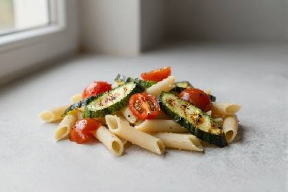 Gemüsepasta (quer)