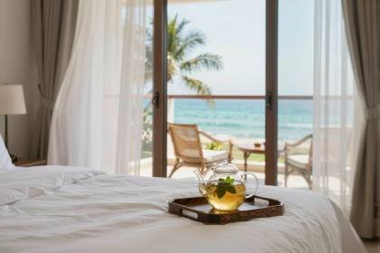 Hotelzimmer mit Meerblick