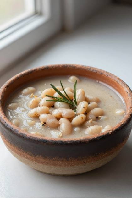 Bohnensuppe (hoch)