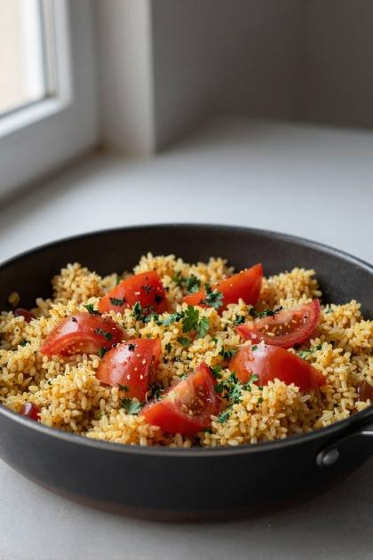 Bulgur-Pfanne (hoch)