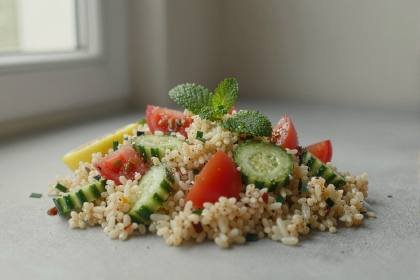 Couscous-Salat (quer)