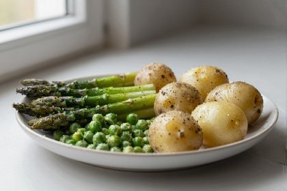 Frühlingsteller (quer)