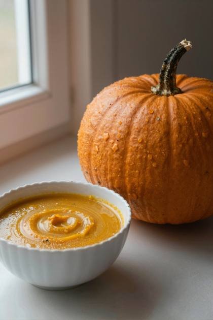 Herbstkürbis (hoch)