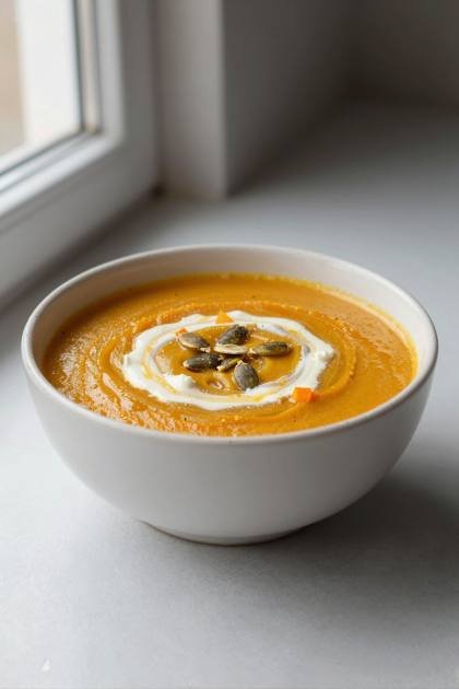 Kürbissuppe (hoch)