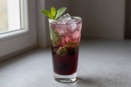 Beeren-Mocktail (quer)