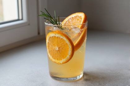 Zitrus-Mocktail (quer)