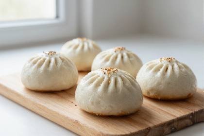 Dampfbrötchen (quer)