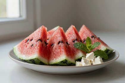 Sommermelone (quer)