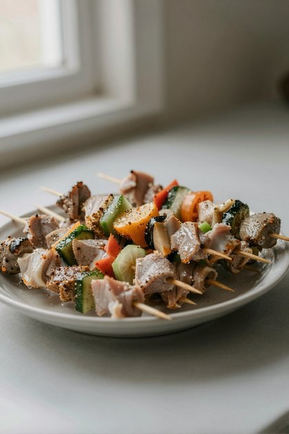 Gemischte Spieße (hoch)