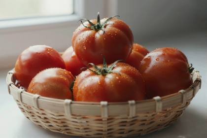 Tomatenkorb (quer)
