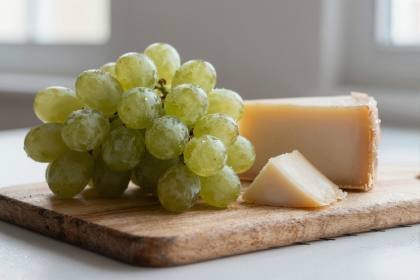 Trauben & Käse (quer)