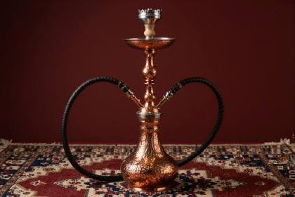 Kupfer-Shisha mit Gravur