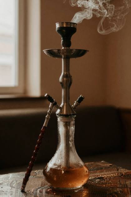 Shisha mit Rauch