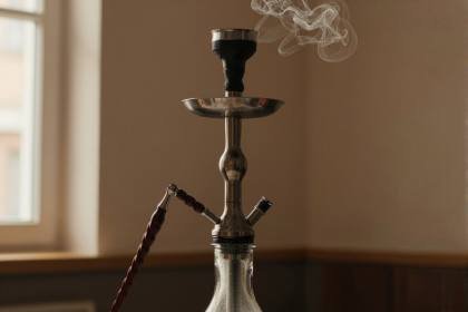 Shisha mit Rauch