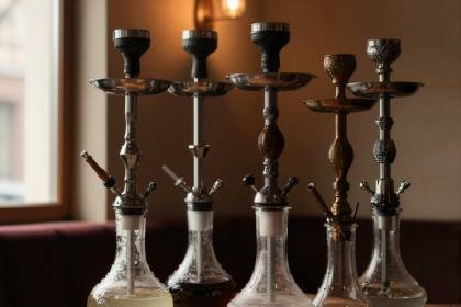 Shisha-Reihe
