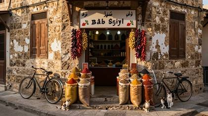 Gewürzladen am Bab Sharqi