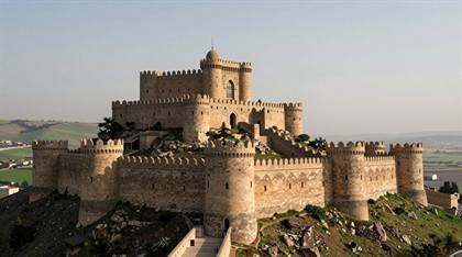 Krak des Chevaliers auf dem Hügel
