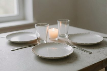 Tisch für zwei (quer)