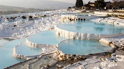 Kalksinterbecken von Pamukkale