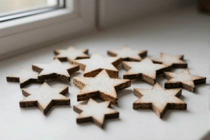 Holzsterne (quer)